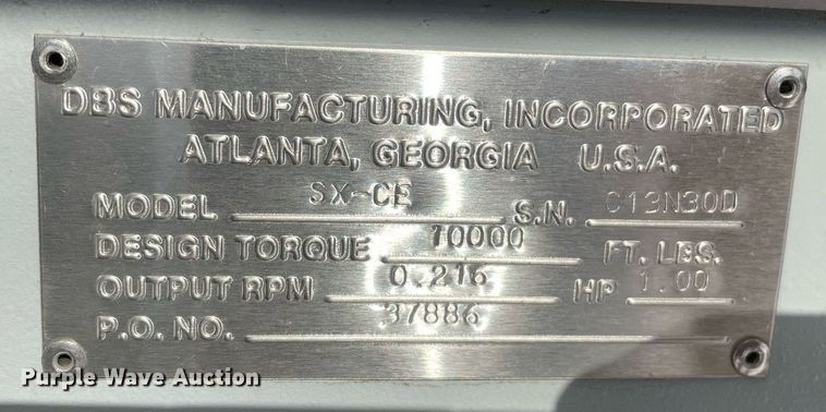 image for item MA9867 DBS Manufacturing SX-CE  Claifier