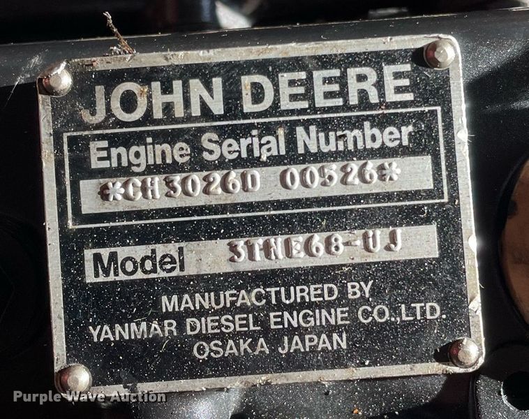 image for item MA9871 Yanmar 3TNE68-UJ  engine