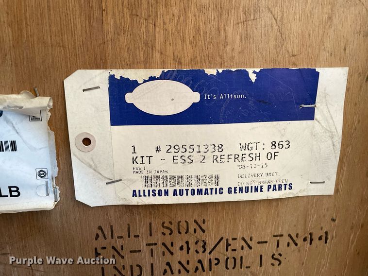 image for item MA9879 (6) Allison transmission rebuild kits