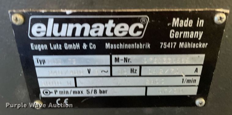 image for item MA9881 (2) Elumatec miter saws