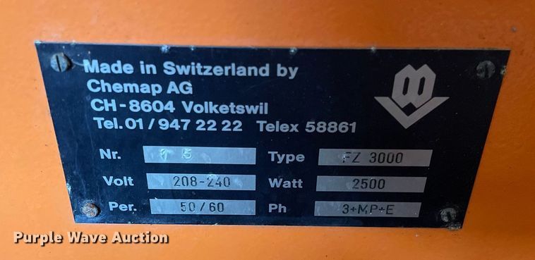 image for item MA9882 Chemap Ag  fermenter