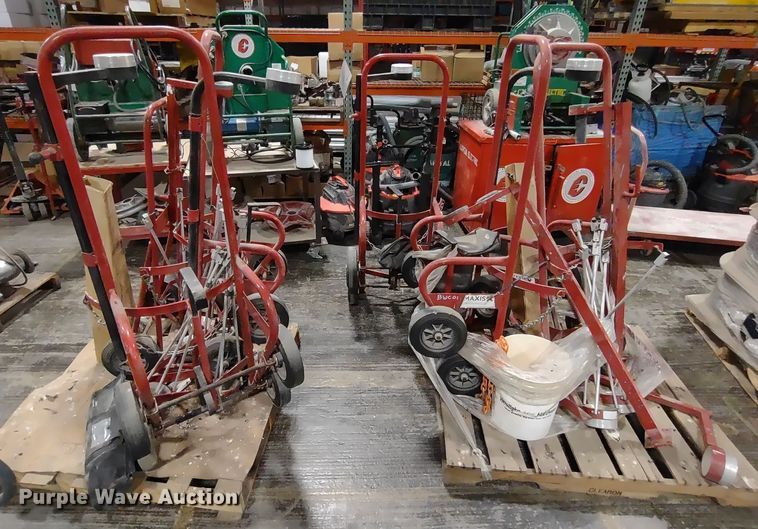 image for item MD9289 (6) Maxis drum dollies