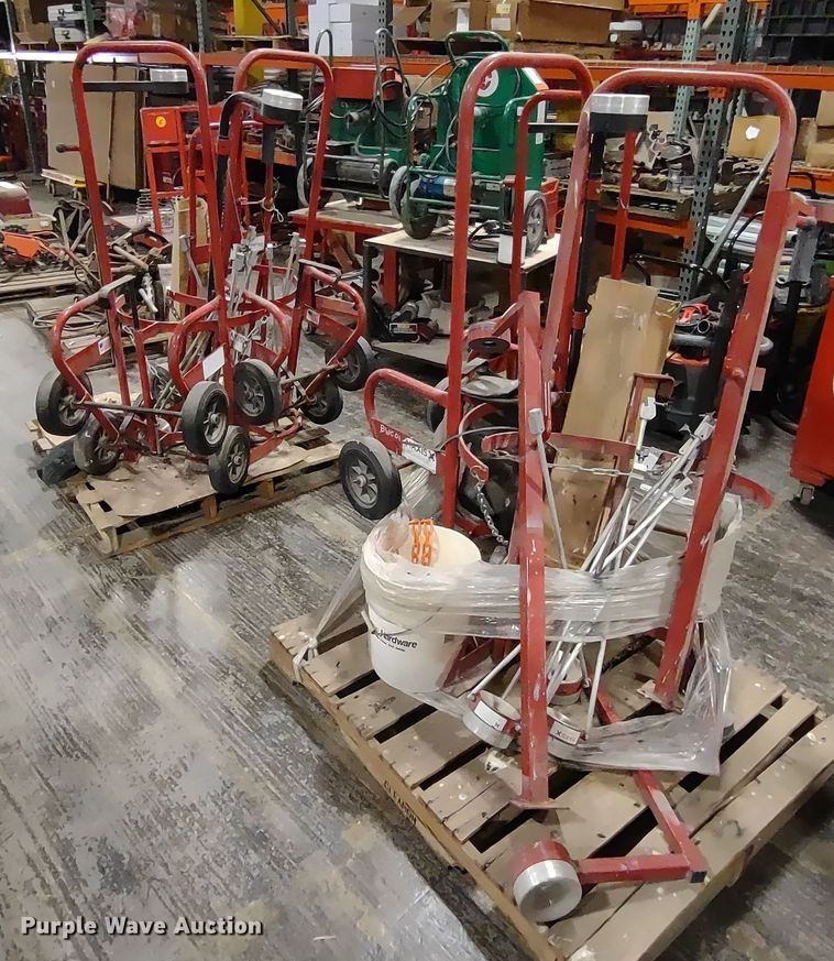 image for item MD9289 (6) Maxis drum dollies