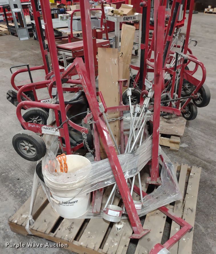 image for item MD9289 (6) Maxis drum dollies