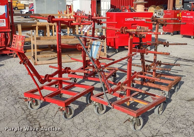 image for item MD9290 (4) Enslee wire reel carts