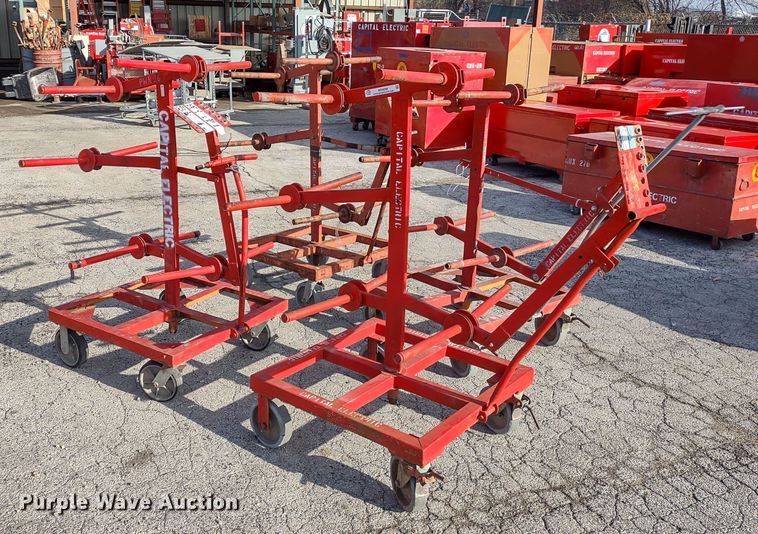 image for item MD9290 (4) Enslee wire reel carts