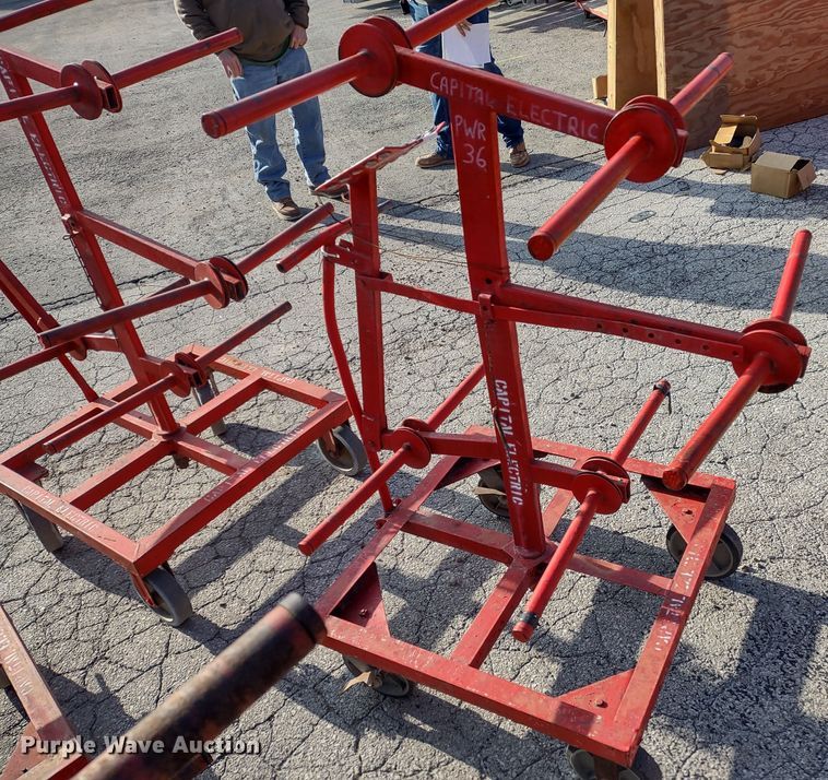 image for item MD9290 (4) Enslee wire reel carts