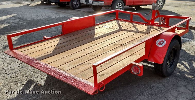 image for item MD9296 1994 Gold Star Trailers  utility trailer