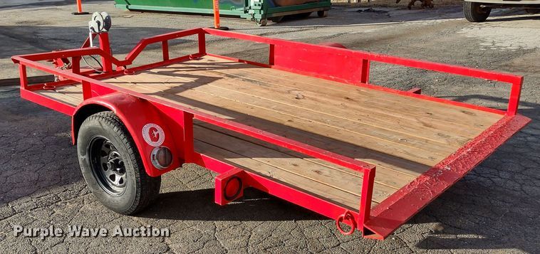 image for item MD9296 1994 Gold Star Trailers  utility trailer