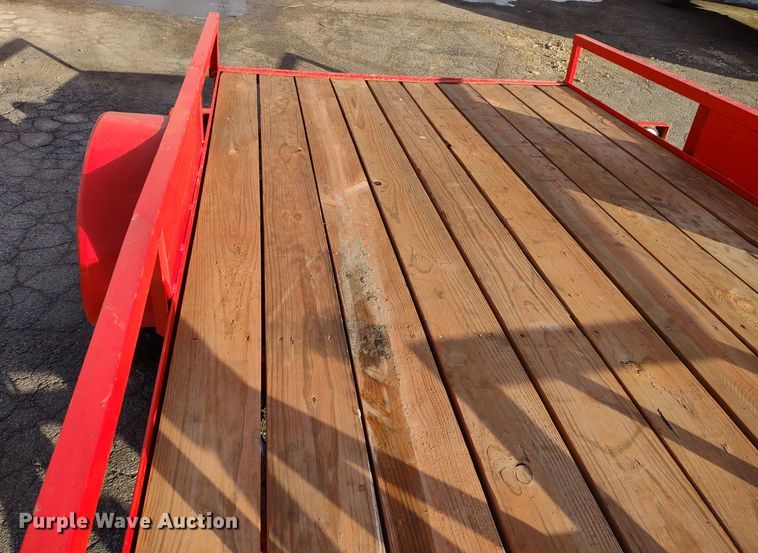 image for item MD9296 1994 Gold Star Trailers  utility trailer