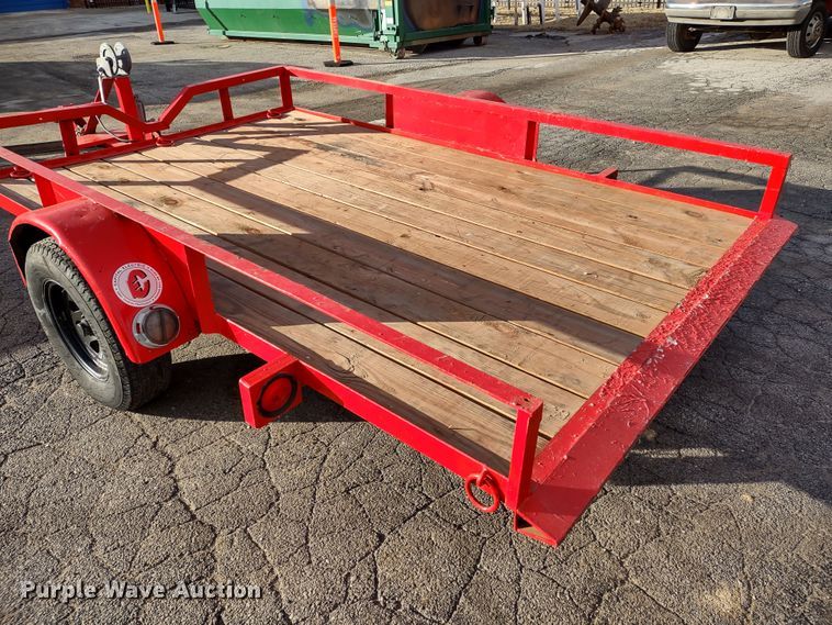 image for item MD9296 1994 Gold Star Trailers  utility trailer