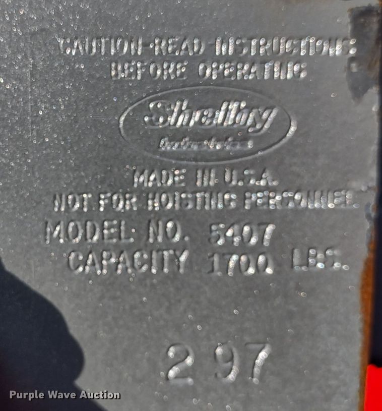 image for item MD9296 1994 Gold Star Trailers  utility trailer