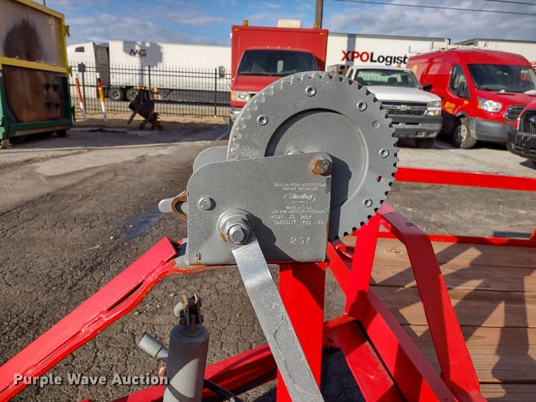 image for item MD9296 1994 Gold Star Trailers  utility trailer