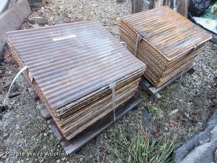 image for item MH9728 (600) pieces of Rustic Accents corrugated ceiling tile