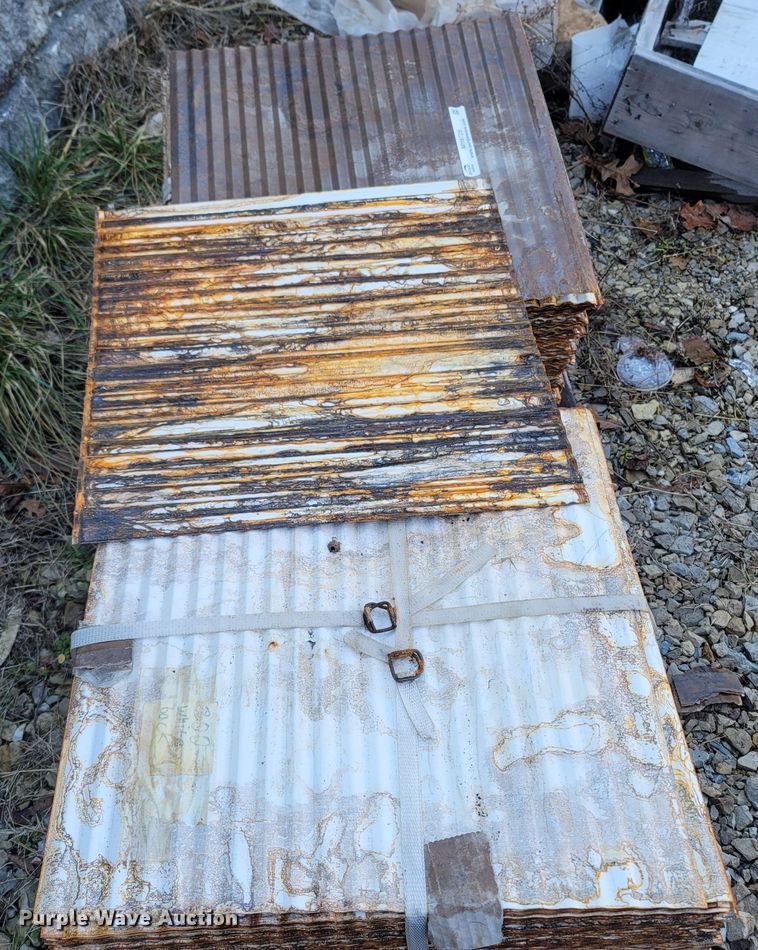 image for item MH9728 (600) pieces of Rustic Accents corrugated ceiling tile