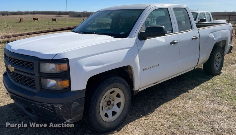 image for item MI9756 2014 Chevrolet Silverado 1500  Double Cab pickup truck