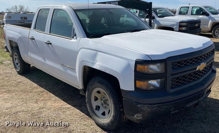 image for item MI9756 2014 Chevrolet Silverado 1500  Double Cab pickup truck