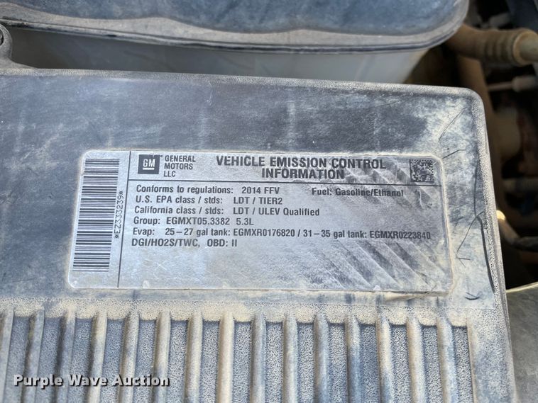 image for item MI9756 2014 Chevrolet Silverado 1500  Double Cab pickup truck