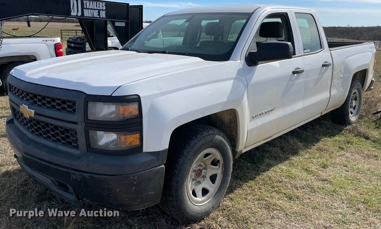 image for item MI9757 2014 Chevrolet Silverado 1500  Double Cab pickup truck