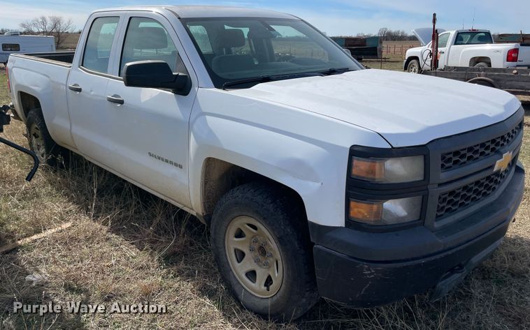 image for item MI9757 2014 Chevrolet Silverado 1500  Double Cab pickup truck