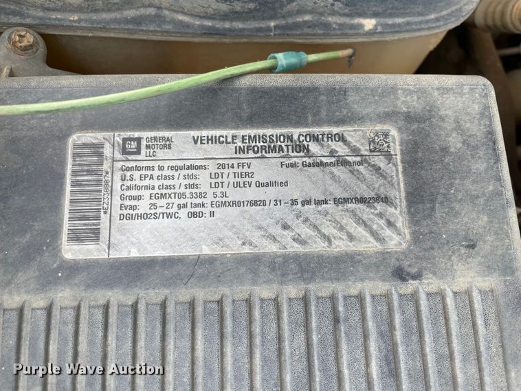 image for item MI9757 2014 Chevrolet Silverado 1500  Double Cab pickup truck