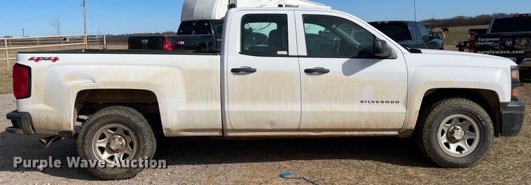 image for item MI9758 2014 Chevrolet Silverado 1500  Double Cab pickup truck