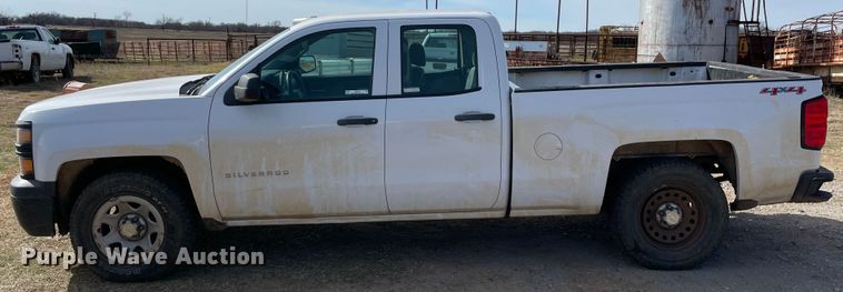 image for item MI9758 2014 Chevrolet Silverado 1500  Double Cab pickup truck