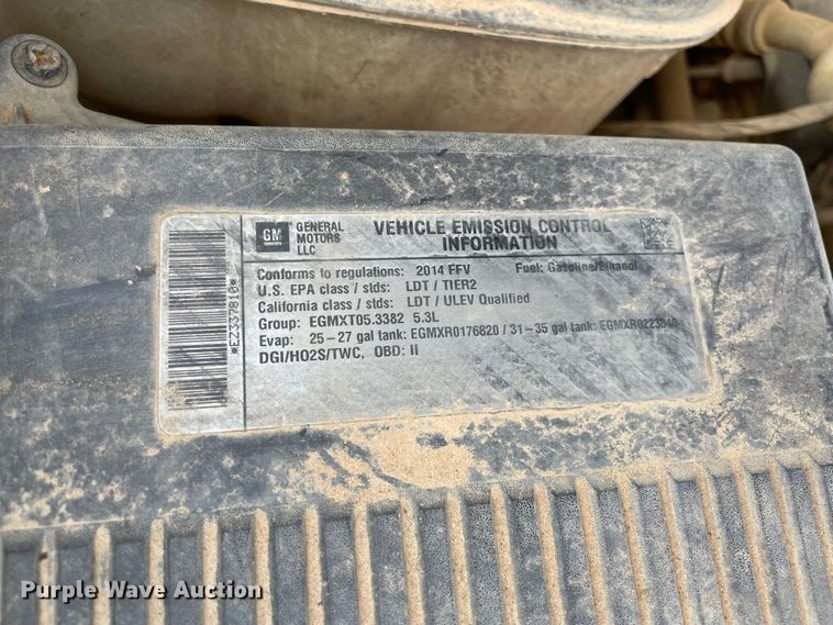 image for item MI9758 2014 Chevrolet Silverado 1500  Double Cab pickup truck