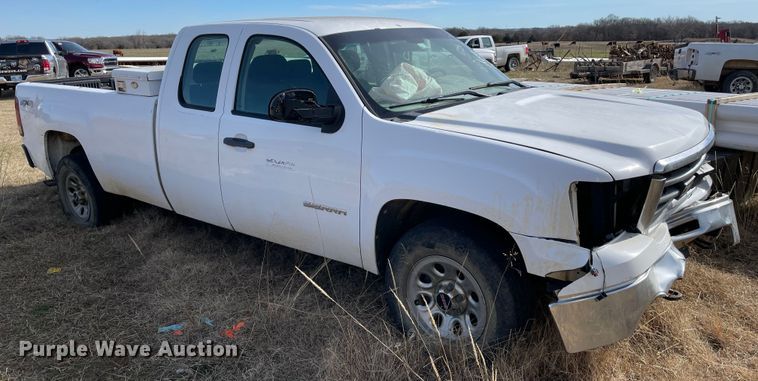 image for item MI9759 2012 GMC Sierra 1500  Ext. Cab pickup truck