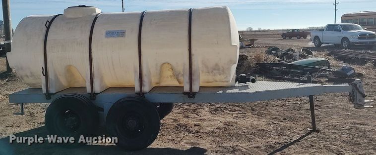 image for item MN9012 Shop built  tank trailer