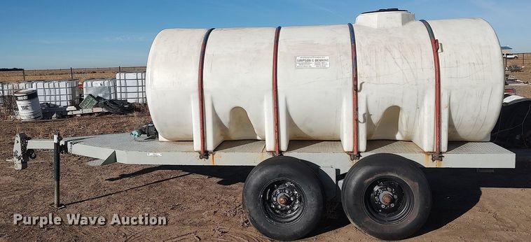 image for item MN9012 Shop built  tank trailer