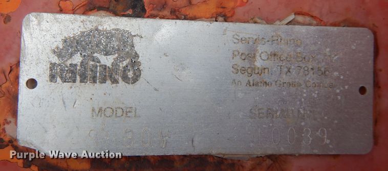 image for item MR9669 Rhino SHV80  rototiller