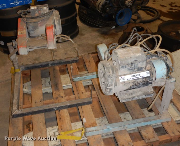 image for item MR9699 (2) tile saws