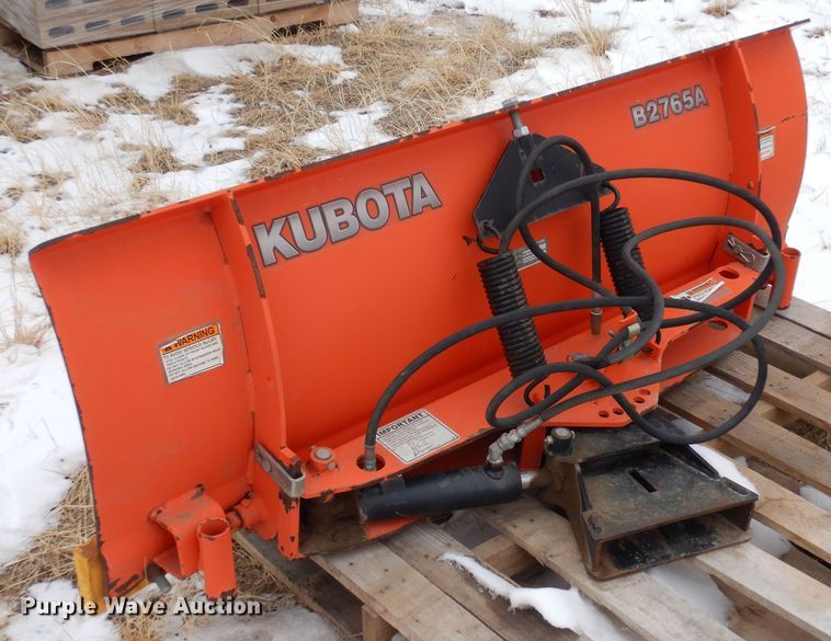 Kubota B2765A blade in Colorado Springs, CO Item MR9705 sold Purple