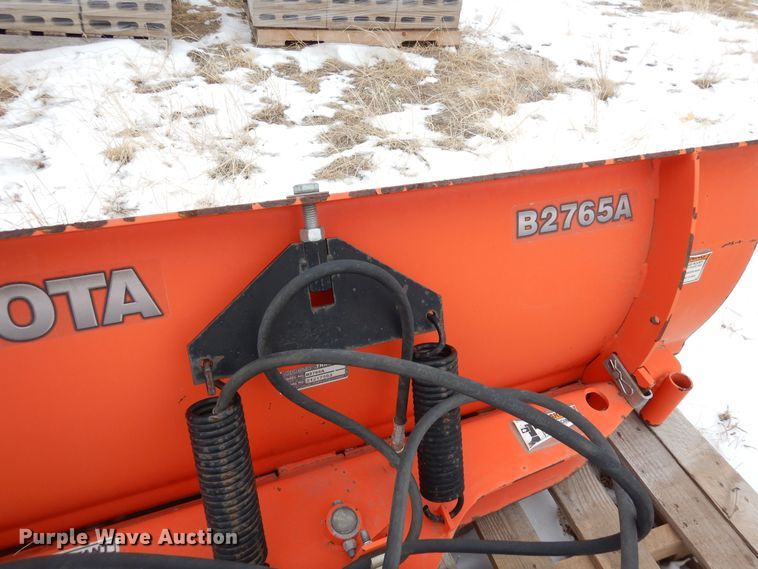 Kubota B2765A blade in Colorado Springs, CO Item MR9705 sold Purple