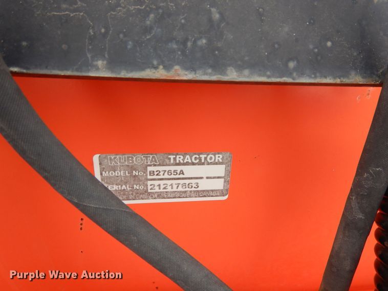 image for item MR9705 Kubota B2765A  blade