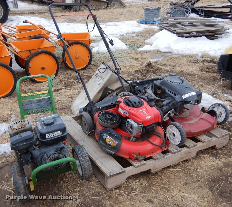 image for item MR9707 (2) mowers