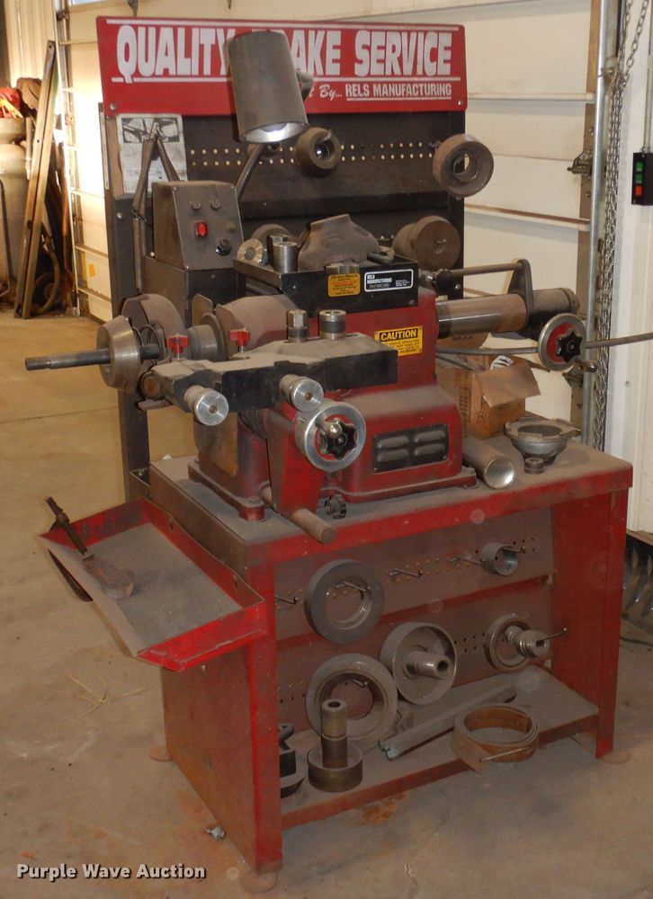 image for item MR9714 Rels Manufacturing 2000  brake lathe