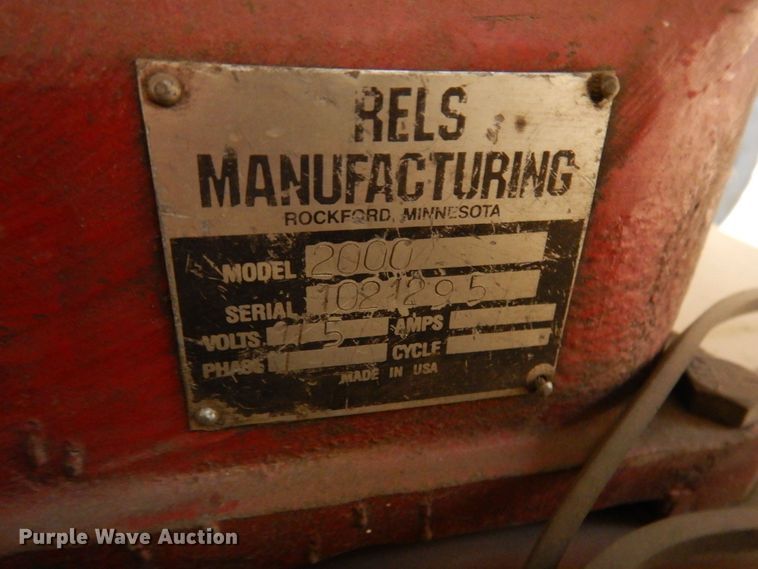 image for item MR9714 Rels Manufacturing 2000  brake lathe