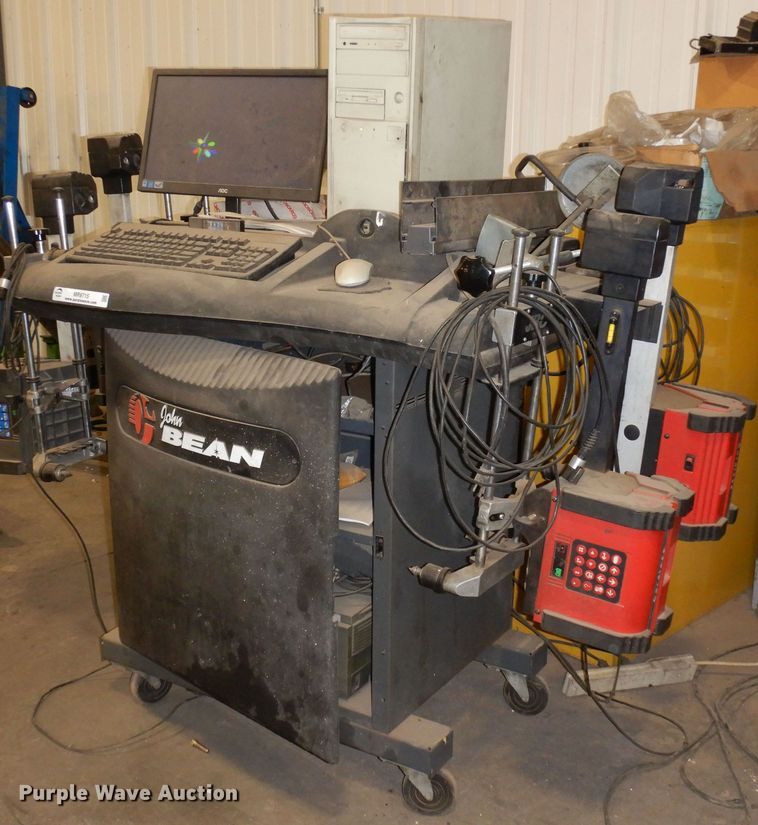 image for item MR9715 John Bean V-9  alignment machine