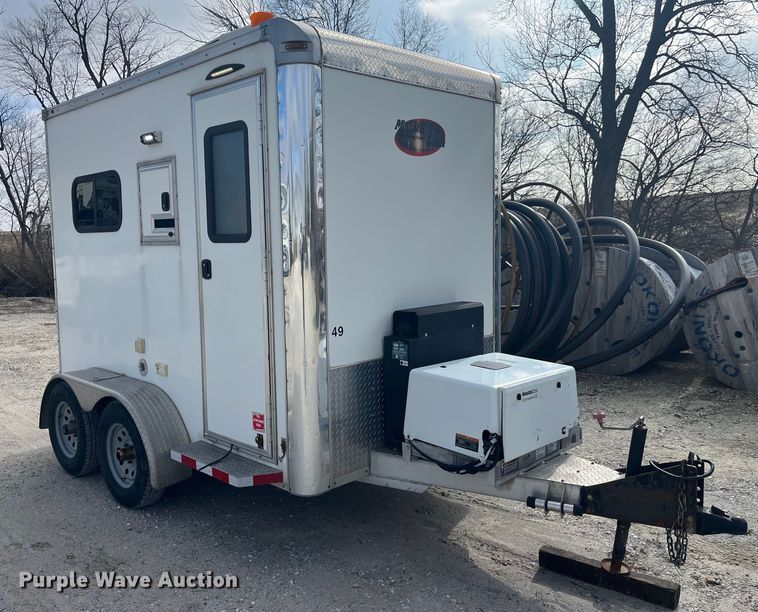 image for item MW9457 2016 Mobile Tech MTT610TA2  fiber optic splicing trailer