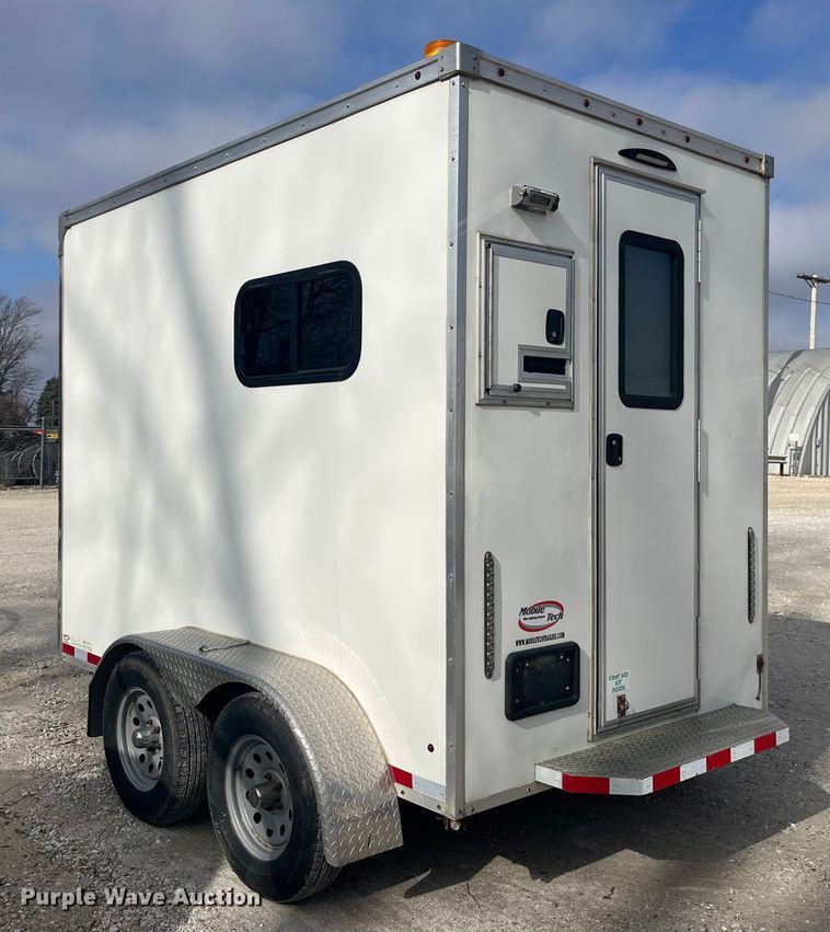 image for item MW9457 2016 Mobile Tech MTT610TA2  fiber optic splicing trailer