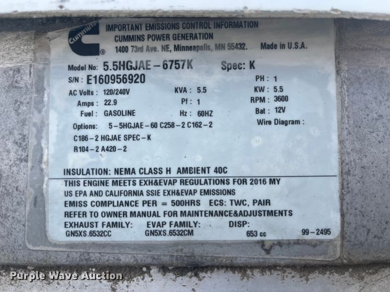 image for item MW9457 2016 Mobile Tech MTT610TA2  fiber optic splicing trailer