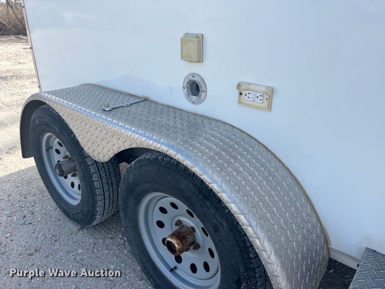 image for item MW9457 2016 Mobile Tech MTT610TA2  fiber optic splicing trailer