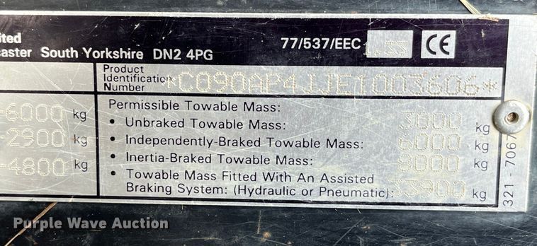 image for item MW9458 1998 Case IH CX90  MFWD tractor