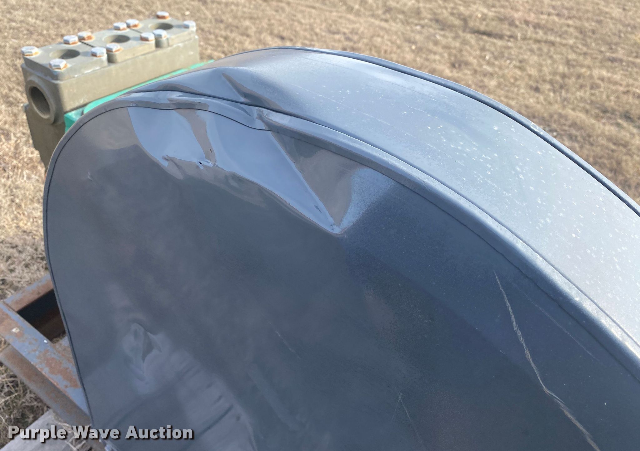 Kerr Pump KP3300 triplex plunger pump in Drumright, OK Item DN8145 sold Purple Wave