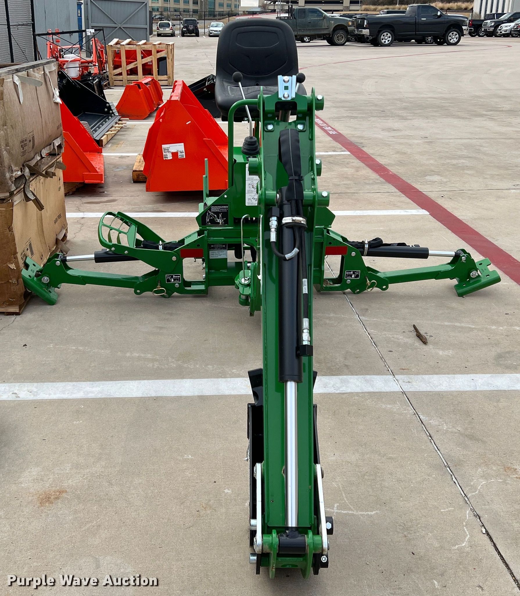 John Deere 270B backhoe attachment in Grapevine, TX Item DS2726 sold