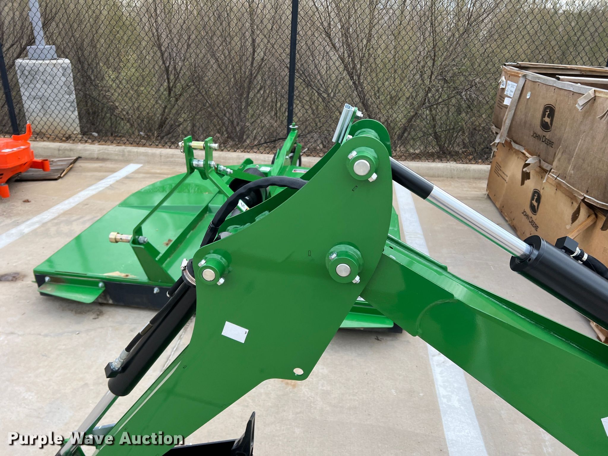 John Deere 270B backhoe attachment in Grapevine, TX Item DS2726 sold