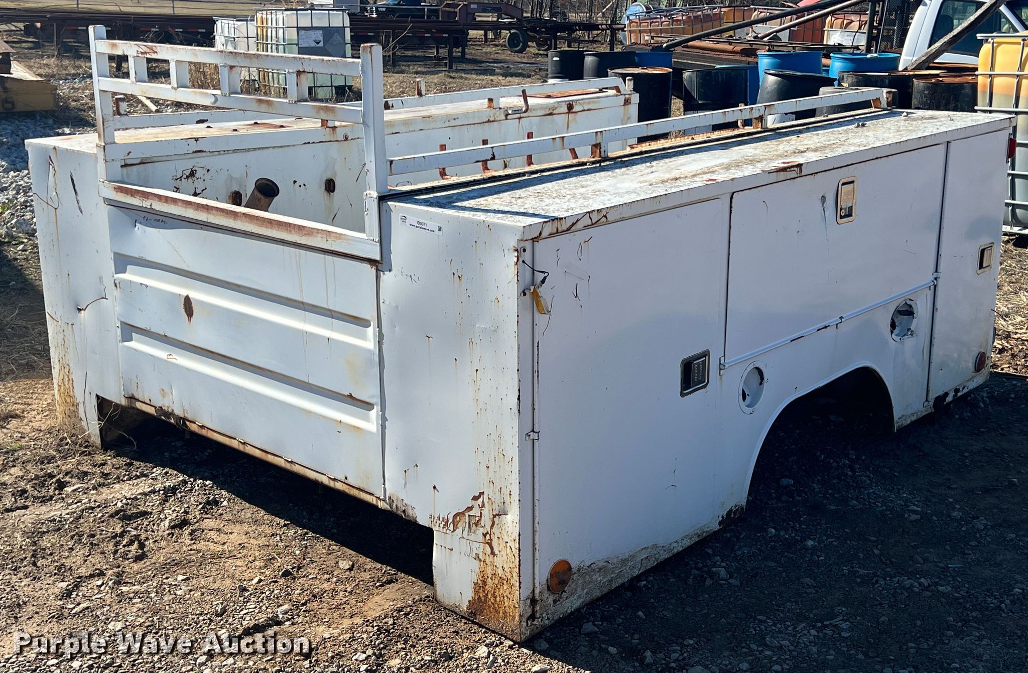 Koenig utility bed in Barnsdall, OK Item ID9371 sold Purple Wave