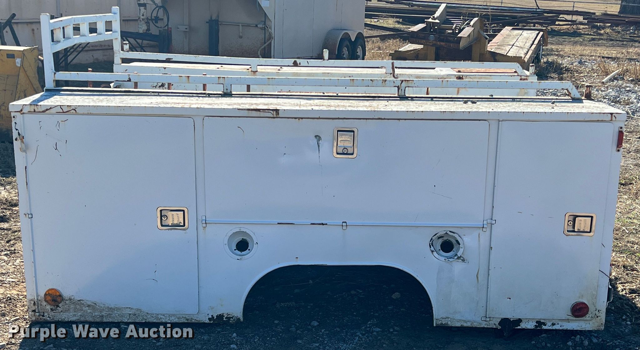 Koenig utility bed in Barnsdall, OK Item ID9371 sold Purple Wave